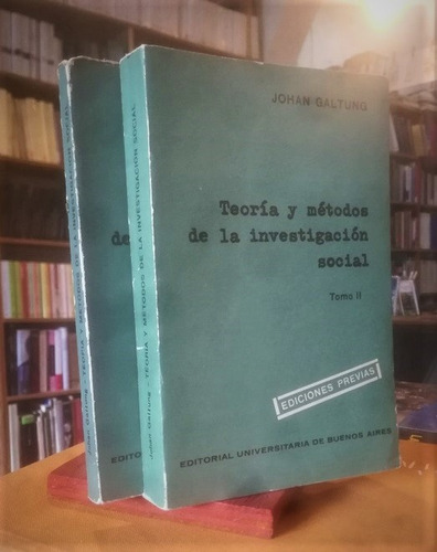 Teoría Y Métodos De La Investigación Social Tomo I Y Ii - Jo