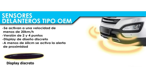 Imagen 6 de 6 de Sensores Delanteros De 4 Puntos