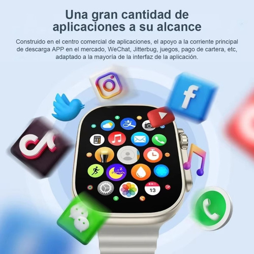 Smartwatch 4g 5g 2025 Camara Sim Android Apps Smartphone Hombre Mejor Reloj Internet