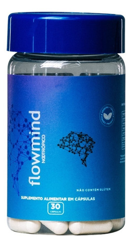 Flowmind® Nootrópico 30 Cps Vegan Brain Performance Mental