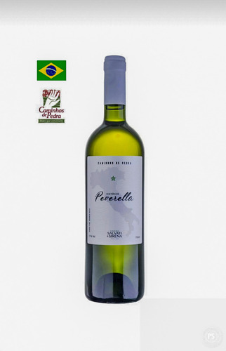 Kit 6 Vinho Branco Seco Histórico Peverella - 750ml