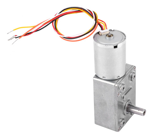 Motor De Redução De Velocidade Dc 12/24v Brushless Worm Gear