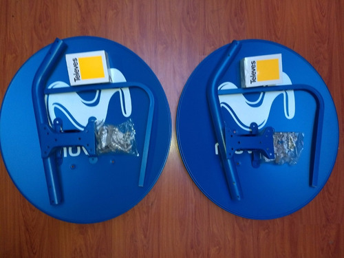 2 Antenas Satelitales X 60 Cmts C/u Lnb Movistar