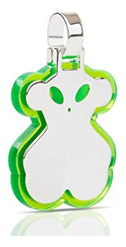 Colgante De Plata, Diseño De Alien En Metacrilato Marca Pyle