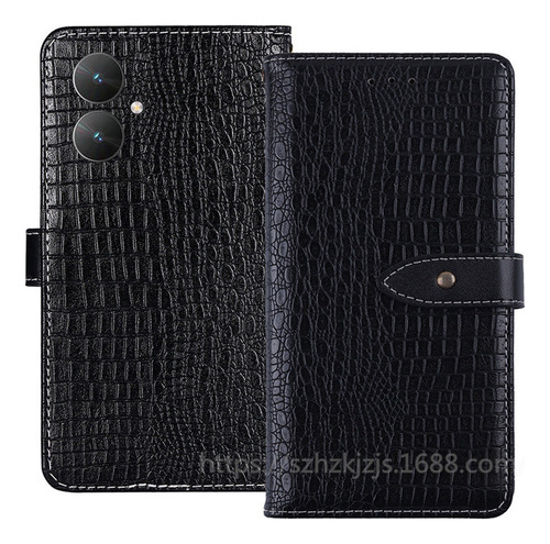 Capa Com Padrão De Crocodilo Para Xiaomi Redmi 13c 5g