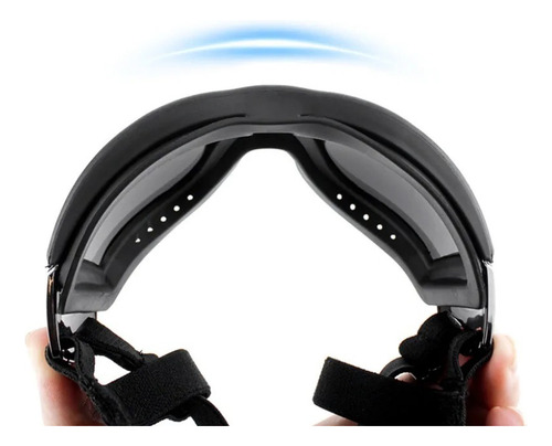 Gafas De Sol Para Perro Anti-uv Protector De Ojos Ajustable