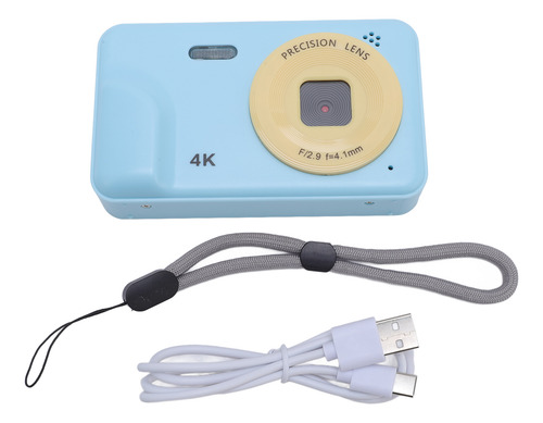Cámara Digital Para Estudiantes, 48 Mp, 1080p, Zoom Automáti