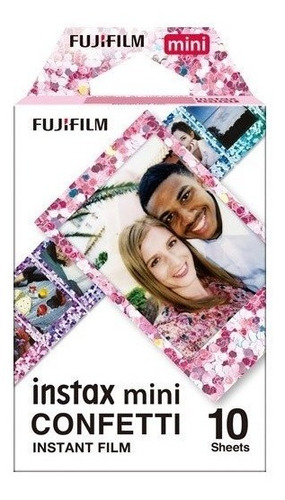 Film Pack Para Instax Mini Confetti (10 Fotos X Caja)