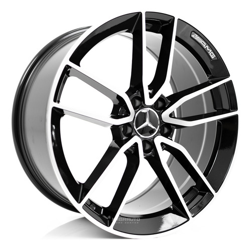 Rodas 19 Mercedes Cls53 C200 C1800 C250 C300 5x112 Amg Cor Preto