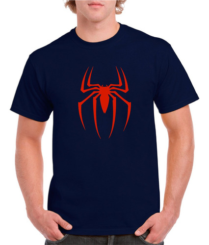 Polera Hombre Estampado Spider-man