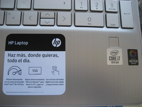 Laptop Hp 15-dy1006la: Intel Core I7 10th Gen No Prende (Usado)