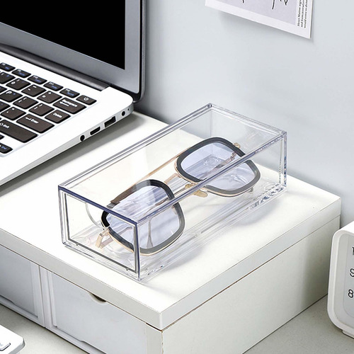 3 Cajón De Almacenamiento Apilable Transparente,contenedor