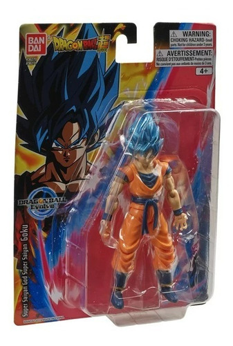 Imagen 1 de 5 de Dragon Ball Figura Super Saiyan Blue Goku 5