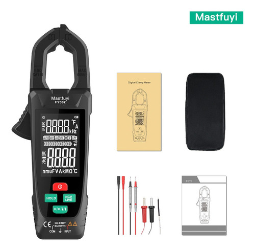 Pinzas Inteligentes Mastfuyi Fy382 True Rms 999 Recuentos