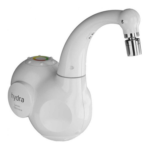 Torneira Elétrica Para Cozinha Lumen Com Led - Hydra 5500w Cor Branco