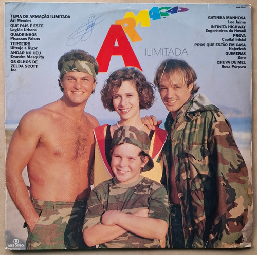 Lp Armação Ilimitada 1988 Engenheiros Legião Ultraje Vinil Estandar (Usado)