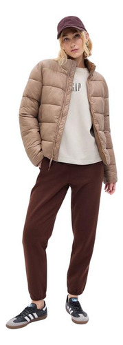 Parka Mujer Gap Puffer Café
