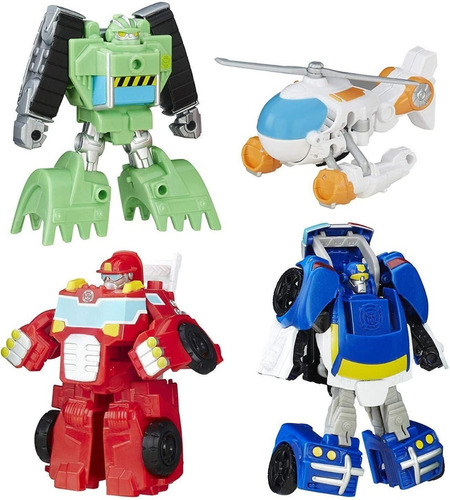 Set Transformers Rescue Bots Equipo De Rescate Griffin Rock 