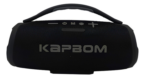 Alto-falante Kapbom Ka-8418 Portátil Com Bluetooth Waterproof Preto