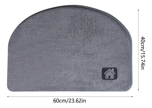 Alfombra De Entrada De Baño Seca Antideslizante Water Absorb