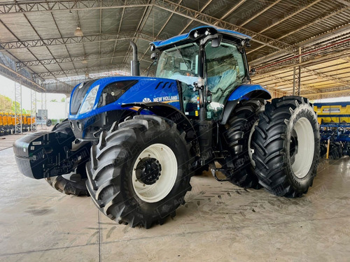 Imagem 6 de 12 de Trator New Holland T7.240 4×4 Ano 2022 Pneus Dual 0 Km