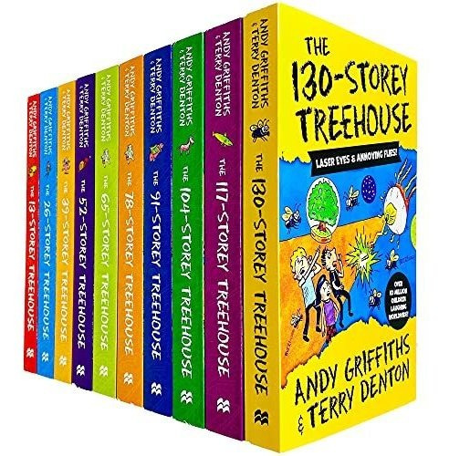 The Treehouse Series 10 Books Collection Set By Andy Griffit