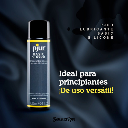 Lubricante Íntimo Pjur A Base De Silicona Clásico 100ml