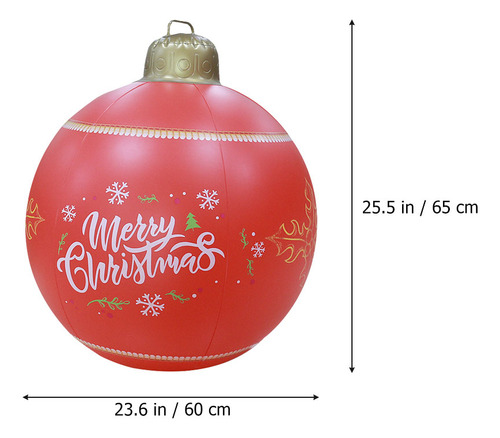 Adorno De Bola Inflable Bola Inflable De Navidad