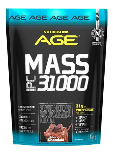 Mass Ipc 31000 - 3kg - Nutrilatina