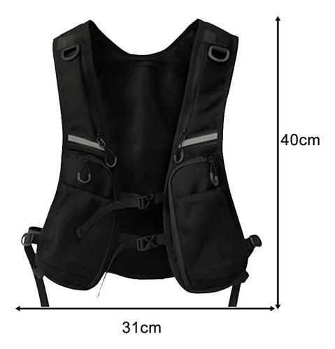 Mochila De Correr Con Tiras Para Hombre Y Mujer