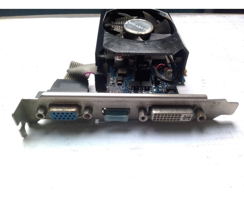 Tarjeta De Video 1gb Pci Express 128bits Gv-n430oc Gigabyte (Usado)