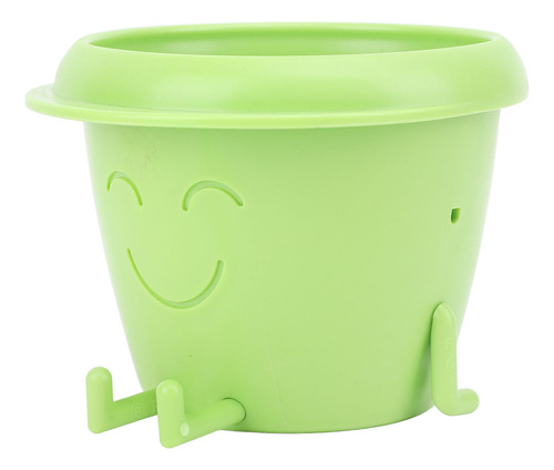 Maceta Sitting Face Con Patas Rectas, Pequeña Flor Suculenta