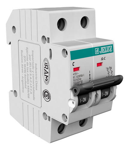 Llave Termica Bipolar 32 Amp Jeluz 2x32