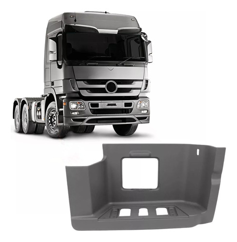 Estribo Mercedes Actros 2010 2017 Cabine Baixa 9436600701 Ld