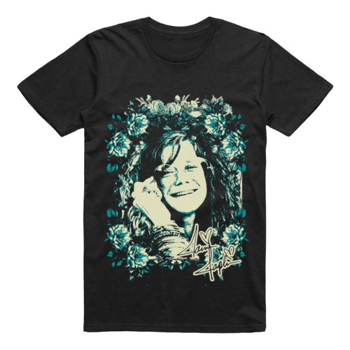 Polera De Rock - Janis Joplin (todas Las Tallas)