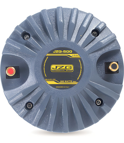 Driver 500 Tweeter 800w Rms Para Bafle Jzg Diseño Italiano 