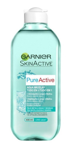 Agua Micelar Pure Active Piel Mixta Garnier