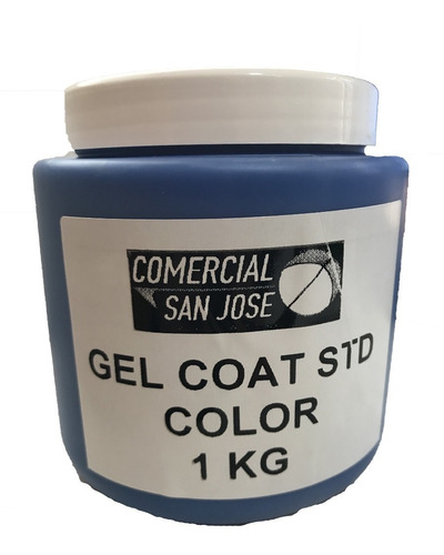 Gel Coat Standard Celeste Para Piletas X 1 Kg Con Auxiliares
