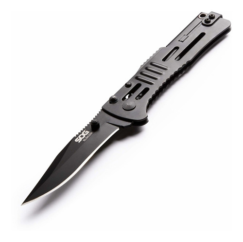 Sog Cuchillo Plegable Slimjim Slim Pocket Knife Negro