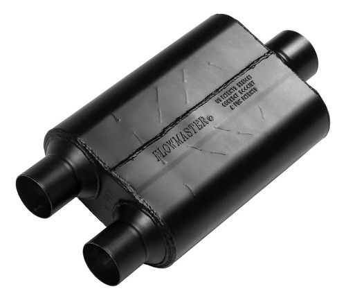 Flowmaster Serie 40 De Hierro 2.5 Pulgadas Doble Salida