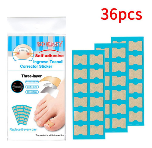 Tiras De Pegatinas De Corrección De Uñas Kit De 36 Hojas