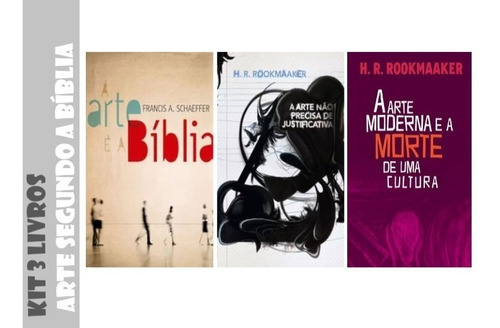 Kit 3 Livros - Exposições Sobre Arte Segundo A Bíblia
