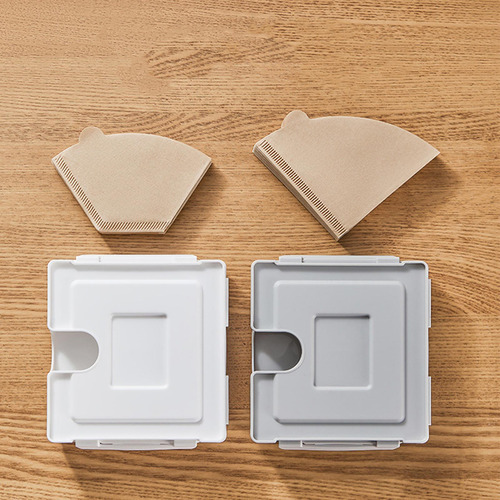 2 Paquete De 2-4 Cajas De Papel De Filtro De Café 2 Piezas