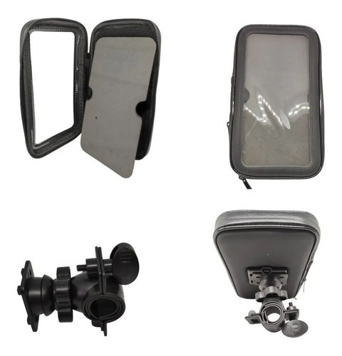Suporte Celular Gps Bike Moto Bicicleta A Prova D'água Ziper