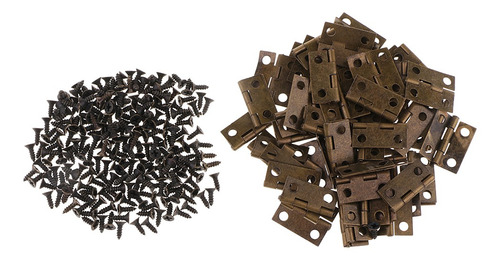 Imagen 5 de 8 de 50x Bisagras Pequeñas Caja De Joyería Bisagra Pequeña