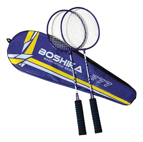 Juego De Raqueta De Bádminton De 2 Piezas, Raqueta Púrpura