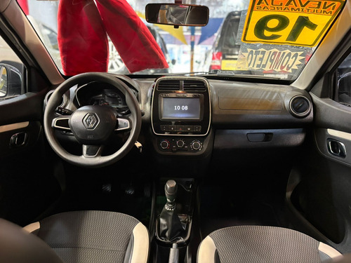 Renault Kwid 2019 1.0 Flex Intense Manual Completo Branco