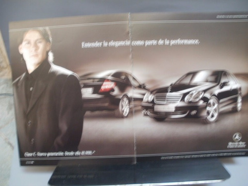 Recorte Clipping Publicidad Mercedez Benz Clase C Xcaballito