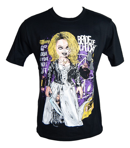 Remera Algodon Tiffany Chucky Muñeco Maldito Cine Terror