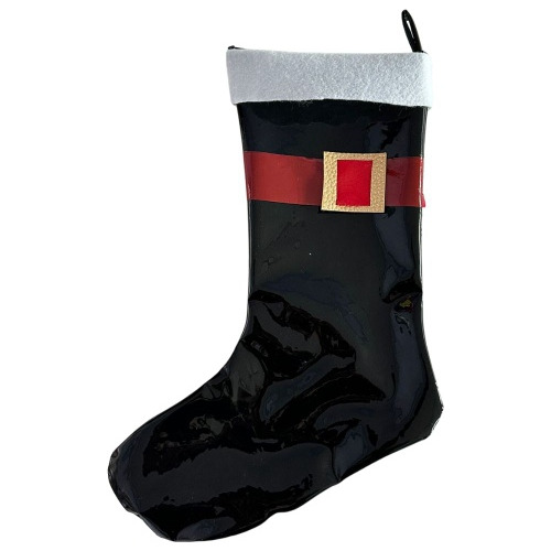 Bota Navideña Decorativa Dulcero Para Colgar 12 Piezas Color Mix Santa